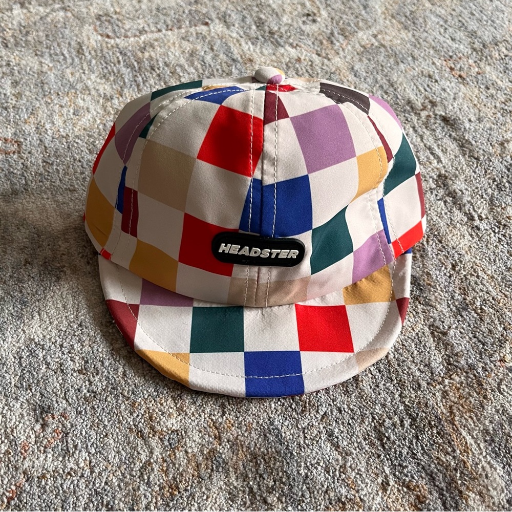 BABY: Headster Multicolor Checkered Cap